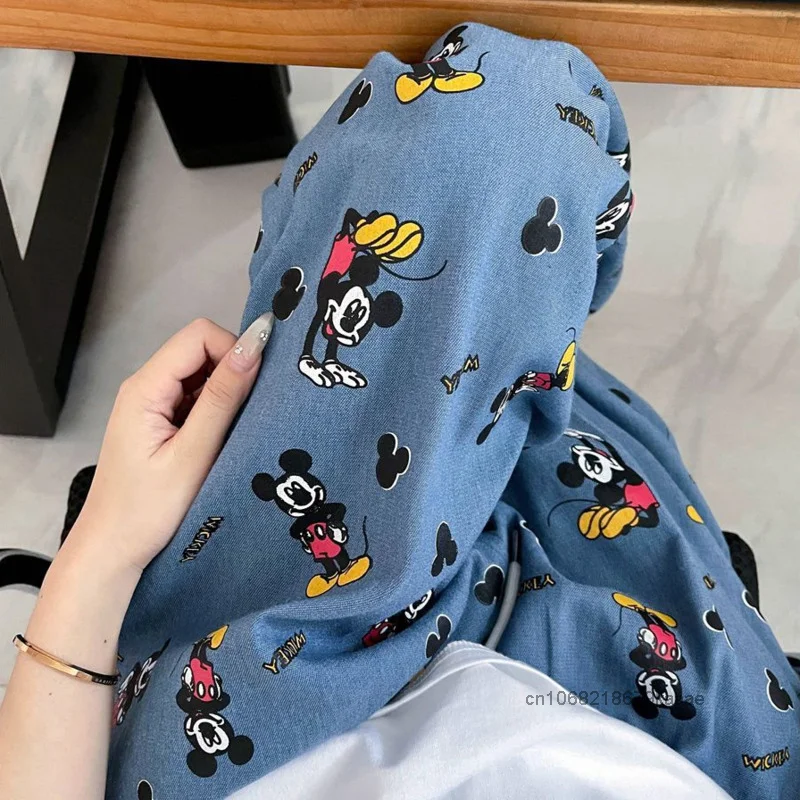 Disney Cute Mickey Cartoon Print Sleeping Pants Women Spring Autumn Loose Casual Pants Korean Version Y2k Girl Fashion Trousers