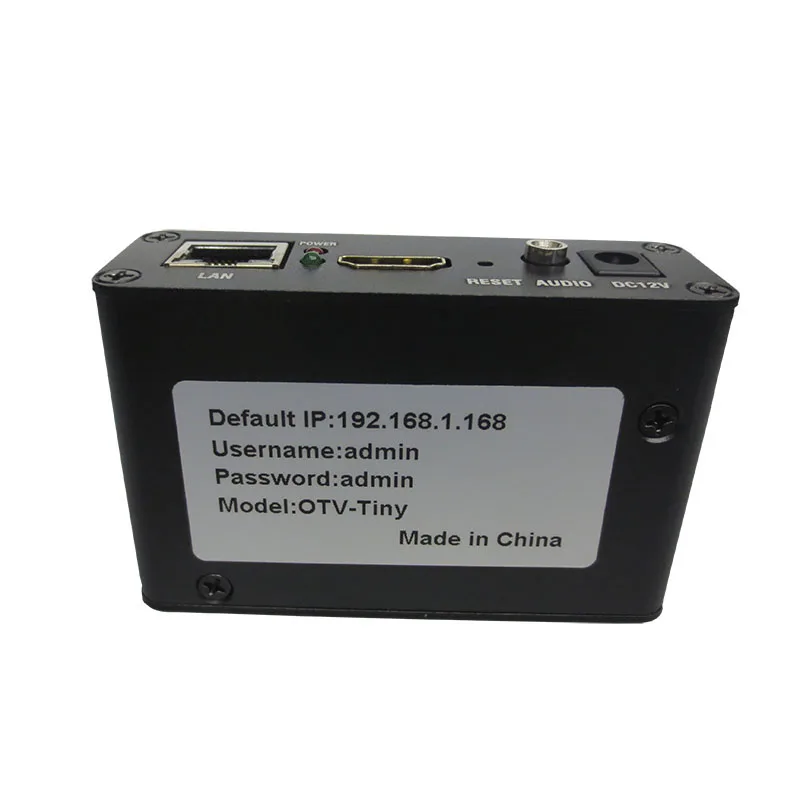 OTV-Tiny Mini Video Streaming IPTV HD H265 H264 Wowza Facebook redtube يوتيوب SRT HLS RTSP UDP RTMP HTTP OBS VMIX Encoder