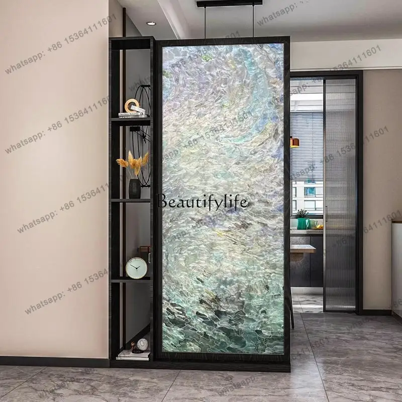 X4 Hand-painted enamel color screen partition entrance entrance entrance bedroom living room decoration shelter