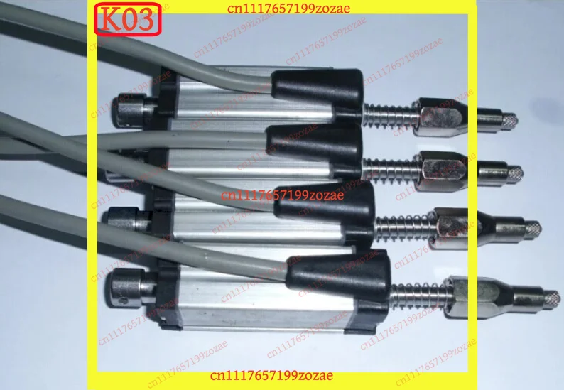 k3 KTR-25 25mm Internal Spring Self-Resetting Linear Displacement Sensor, Built-in Spring Return Electronic Ruler