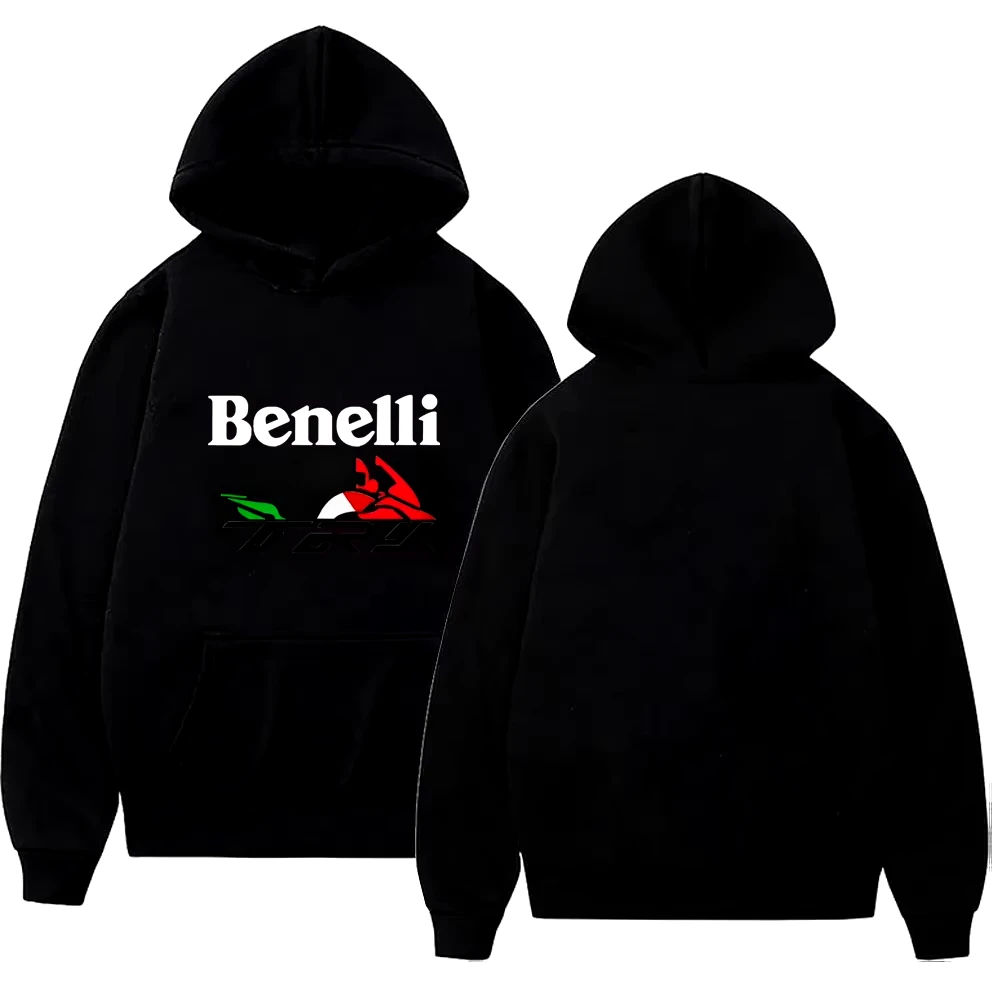 

2025 New Benelli TRK MOTORCYCLE Men Oversize Hoodie Male Pullover Loose Casual High Quality Sweatshirts Long Sleeved Tracksuit