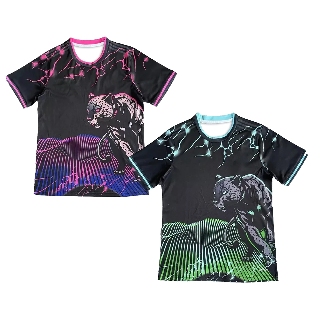 

Madrid Leopards Football T-shirt T-shirt Girls Team T-shirt Unisex youth football T-shirt