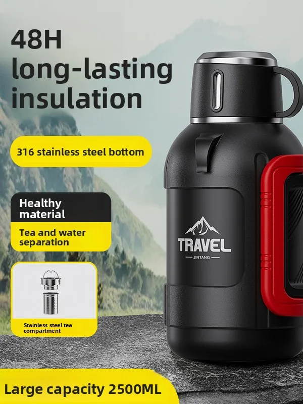 

Large Capaci Portable Insulated Stainl Steel Water Bottle 36 for Outdoor Car And Home Use Hot Water Pot Fat ort ape