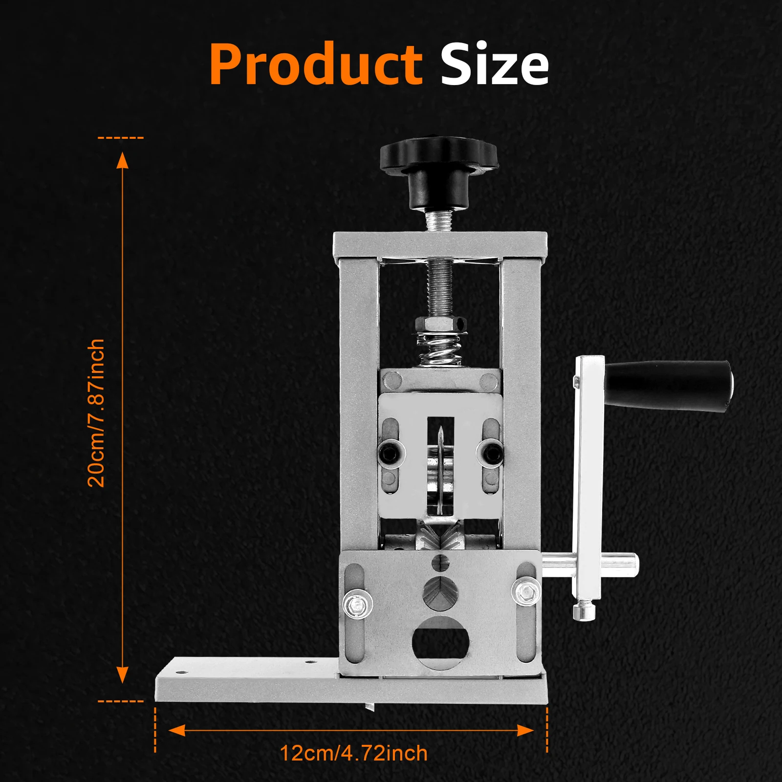 1-20/70mm Wire Stripper Manual and Electric Drill Powered Cable Stripper Aluminum Alloy Copper Wire Recycling Stripping Tool