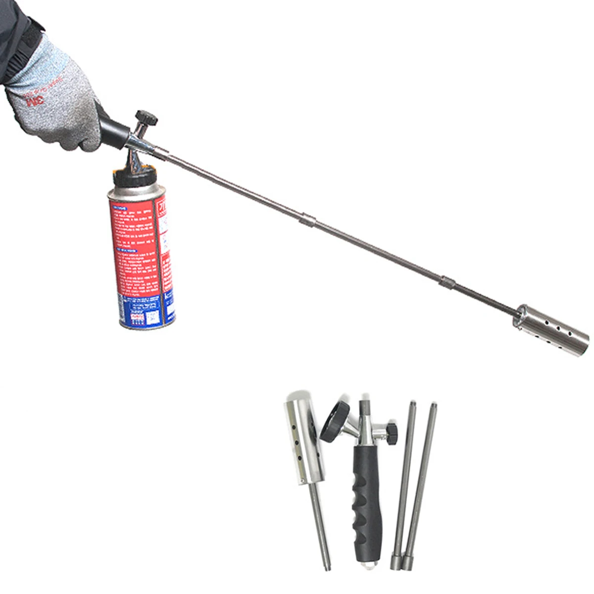 

Waterproof Multipurpose Grass Burner Blowtorch Gas Torch Fires Guns Welding Gas Torch for Outdoor Picnic BBQ