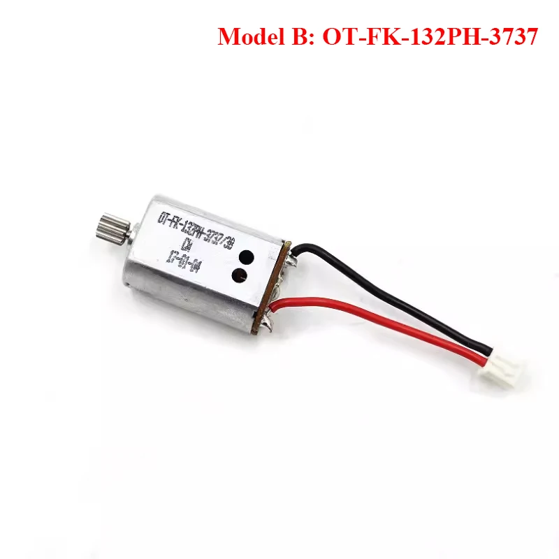 OT-FK-132PH Mini 132 motore DC 7.4V 39000RPM ad alta velocità forte motore elettrico magnetico 9 denti ingranaggio giocattolo fai da te RC Drone