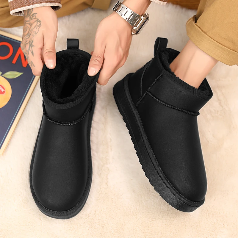 

2025 snow boots, warm boots for outdoor leisure, slip-resistant and wear-resistant