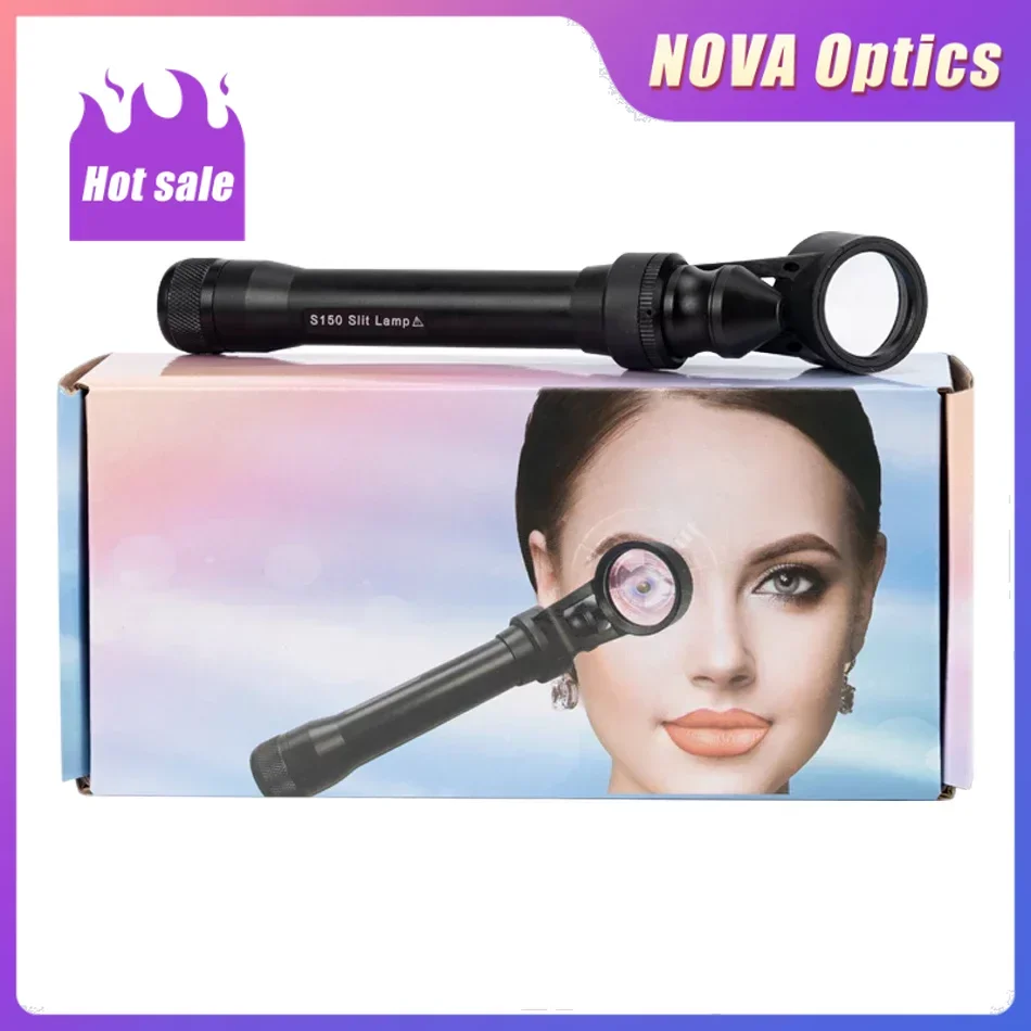 Nova Optical Ophthalmic Equipment Portable Handheld Slit Lamp Microscope S150 Supported for Pets