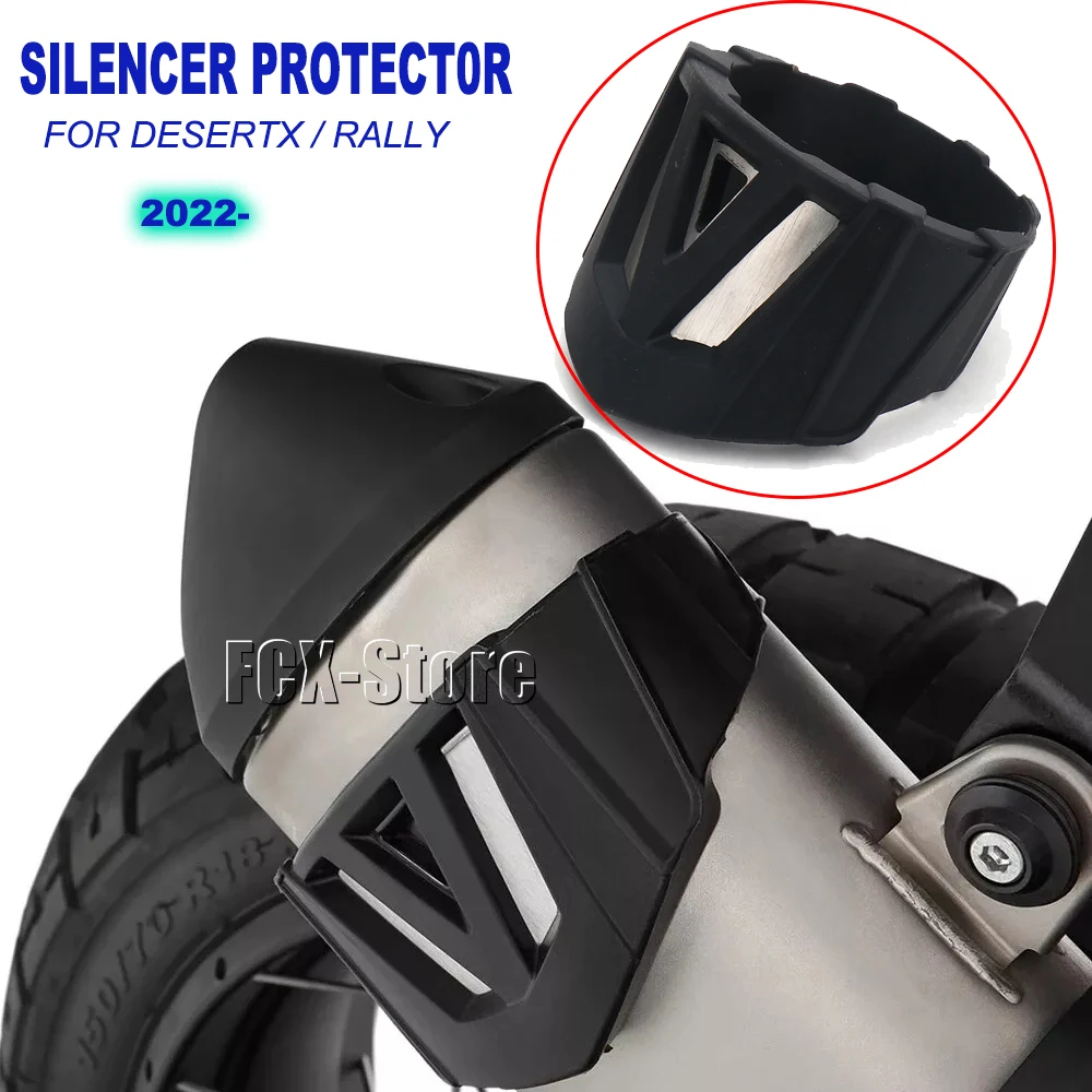 Motorcycle Exhaust Muffler Pipe Protector Heat Shield Guard Anti-scalding Cover For Ducati Desert X DesertX DESERT X Rally