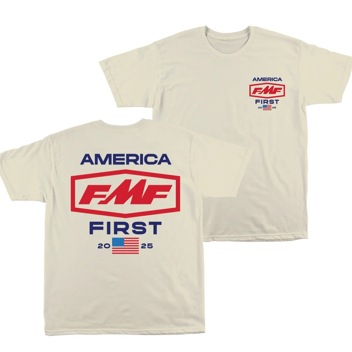 Seltenes Sommer-FMF-Racing-Grafik-T-Shirt aus Baumwolle, Unisex, Sommer-Kurzarm-T-Shirt, modisches Marken-T-Shirt, luxuriöses, lässiges Vintage-T-Shirt – Detail 2