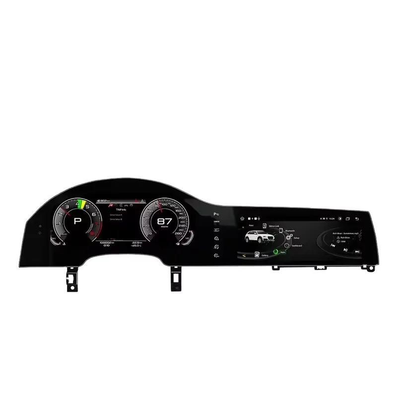 Android Car Stereo Carplay For Q7 2005-2012 Dual Screen Auto Radio With Digital Cluster Speedometer GPS Navi Headunit