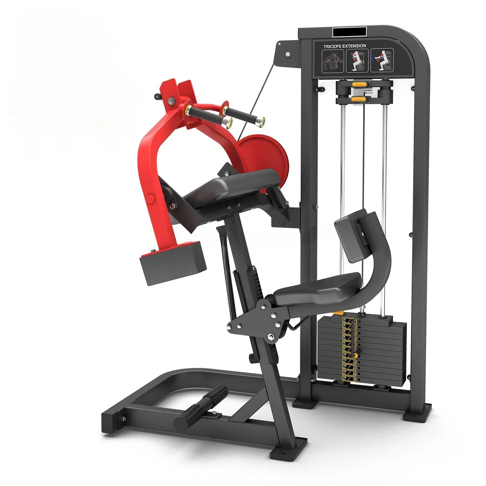 Gym Equipment Manufacturer Triceps Extension Fitness Strength Equipment Commercial Triceps Machine