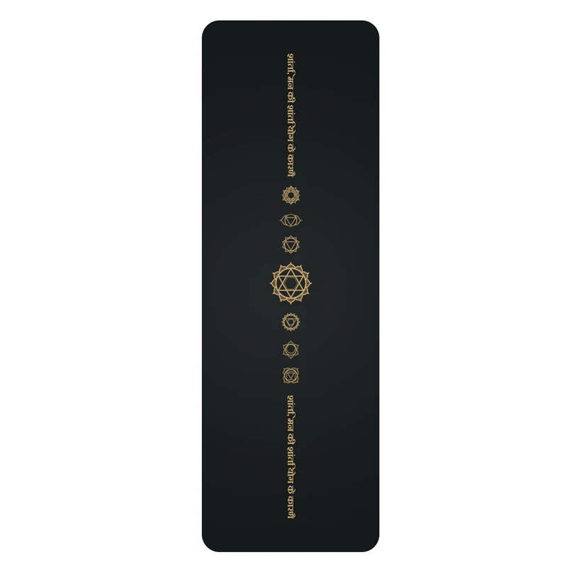 

Natural rubber yoga mat female men's beginner fitness mat home professional non-slip local yoga mat