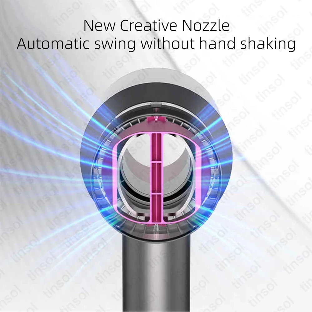 Automatic Swing Nozzle For Dyson Supersonic HD01 HD15 Nozzle SenCiCiMen X13 Super Hair Dryer Shake Nozzle Styling Tool Accessory