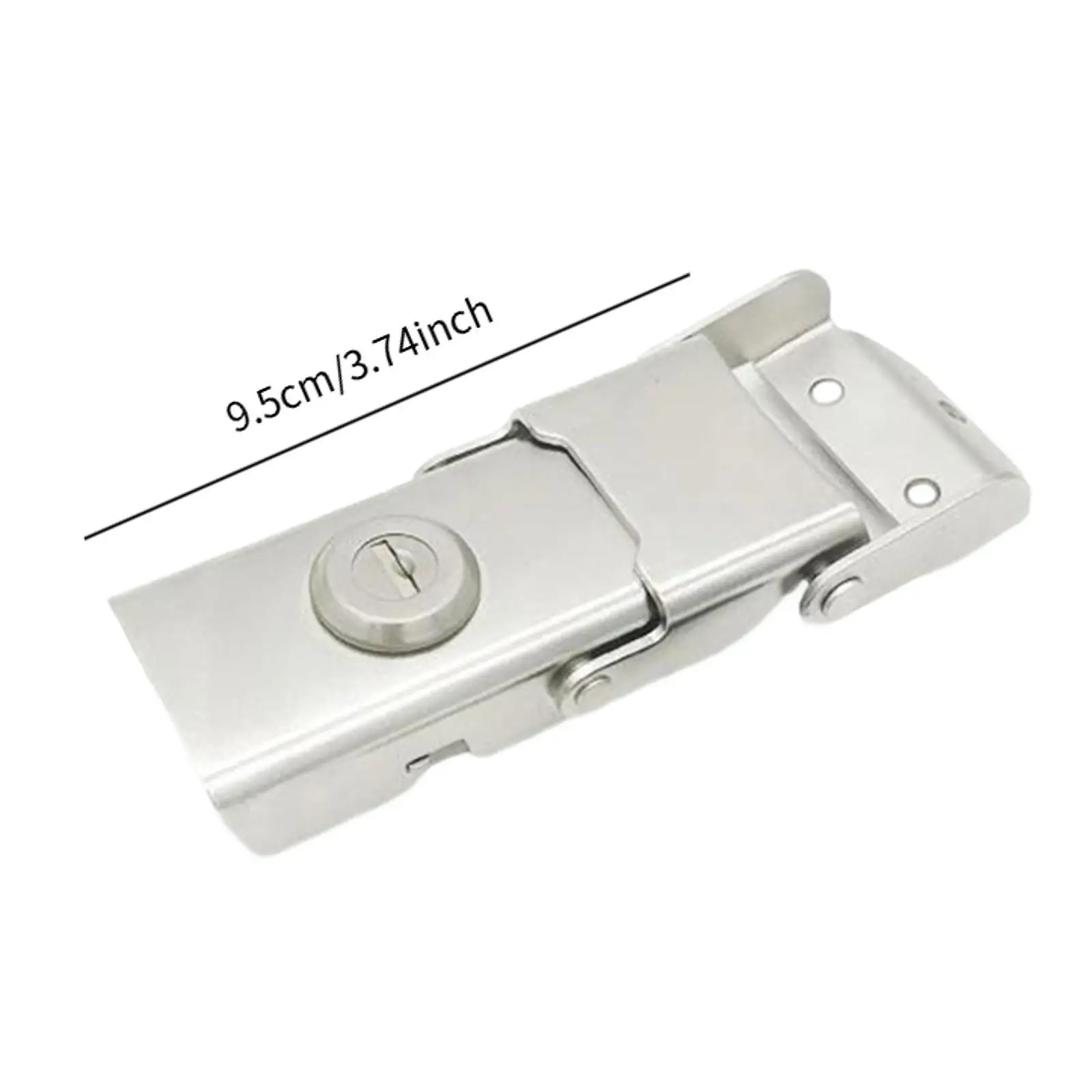 Motorcycle Rear Trunk Lock Anti-theft Stable Modification Accessories Easy to Install Tail Box Lock for Cabinet Suitcase