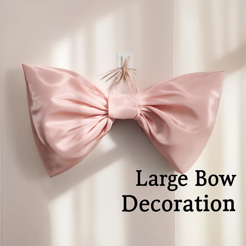 

Wedding Extra Large Red Bowknot Decoration Oversized Bow For Window Display And Background Wall Art Wedding Room Decor