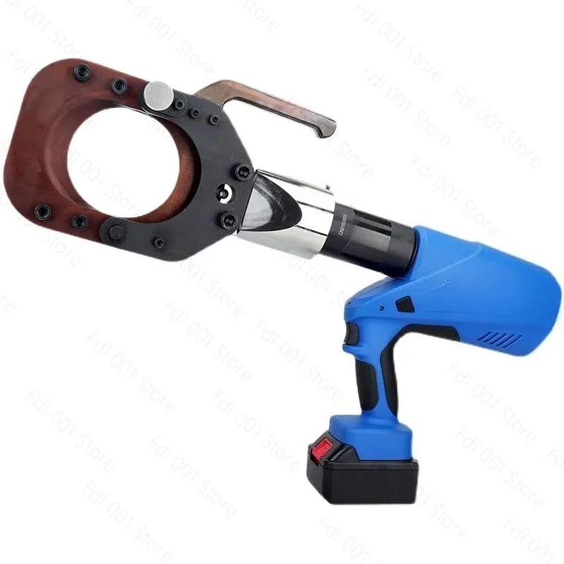 Portable Cable Cutter 120KN Digital Display Lithium Battery Powered Fast Cutting Large Tonnage Scissors for Heavy Duty Use