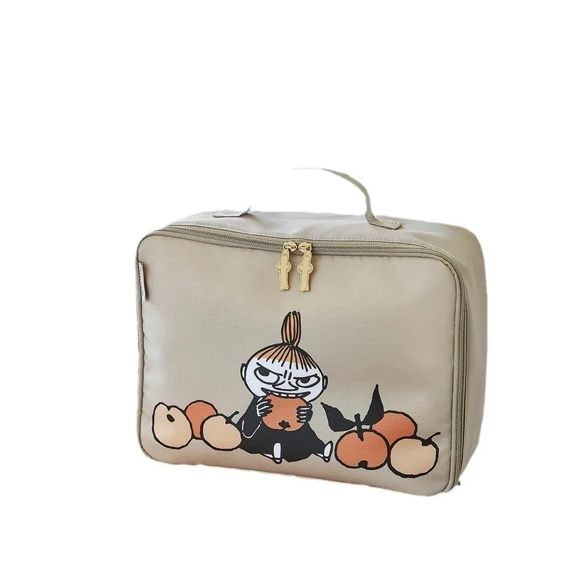 Hot Anime Moomins Series Clothing Bag Kawaii Cartoon Little My Pattern Large Capacity Multi-purpose Travel Clothing Storage Bag view 3