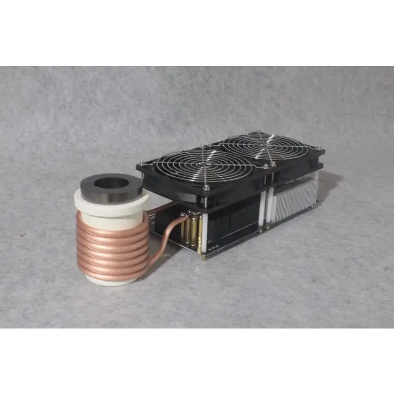 ZVS Induction Heating, High Power High Frequency Machine 3KW Without Tap 6 Tube, Gold Melting Furnace, Quenching