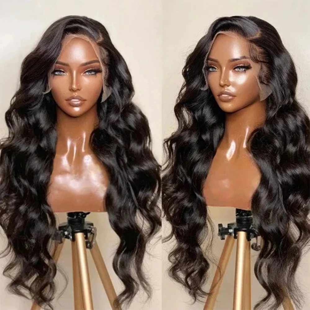 

42 Inch 250% Density Put On And Go Glueless Wigs Human Hair Pre Plucked Pre Cut 250% Density Wear and Go Glueless Wig 13x4 HD
