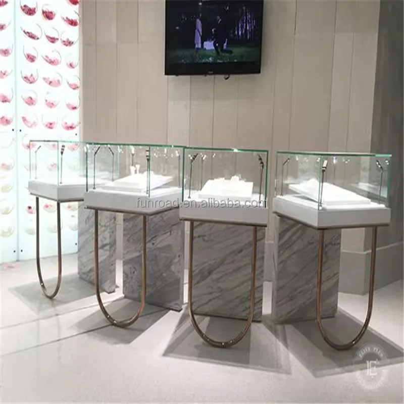 

Custom. OEM Jewelry Shop Interior Design Jewelry Packing Display Jewelry Display Showcase Cabinet