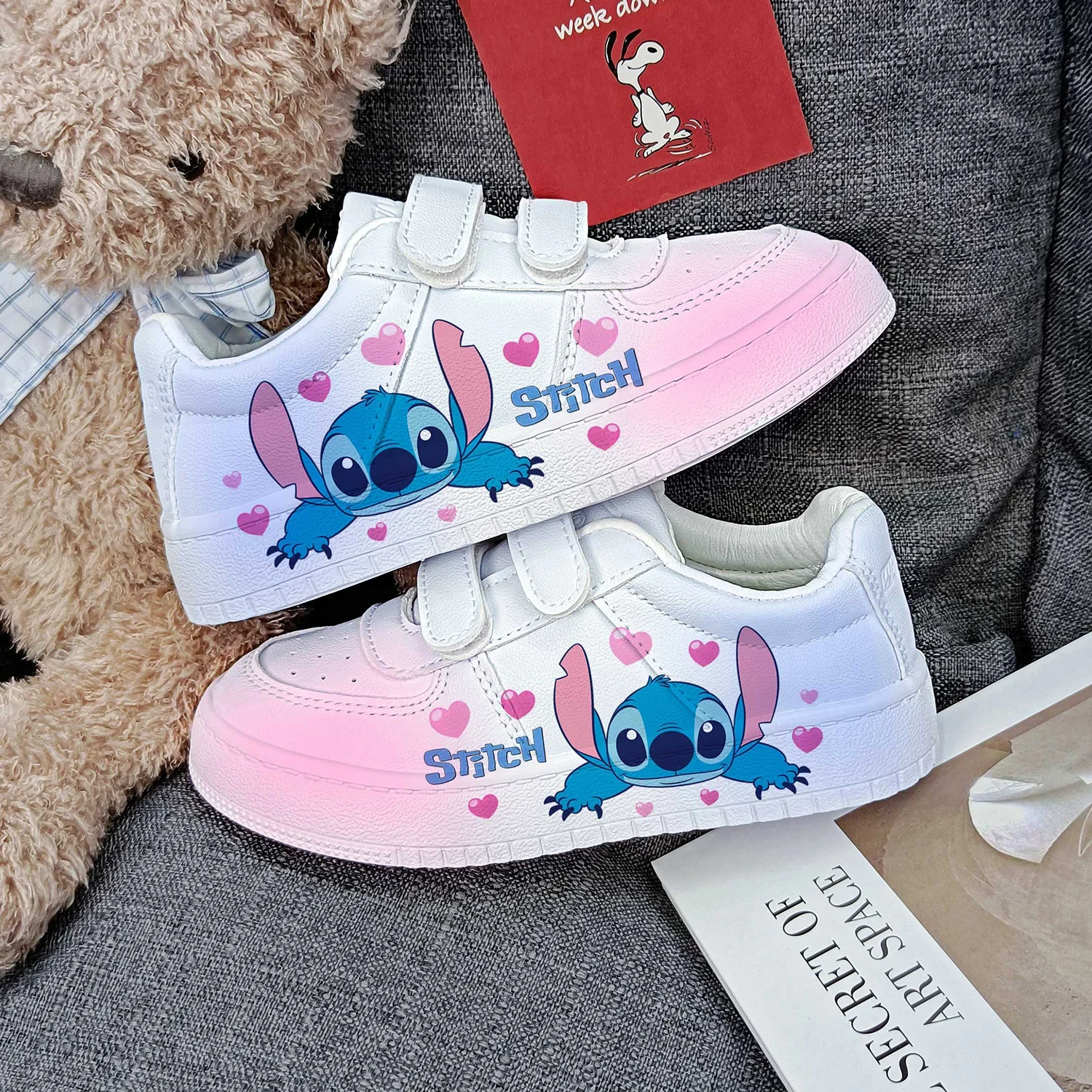 

Disney cartoon Stitch princess cute Casual shoes non-slip soft bottom shoes
