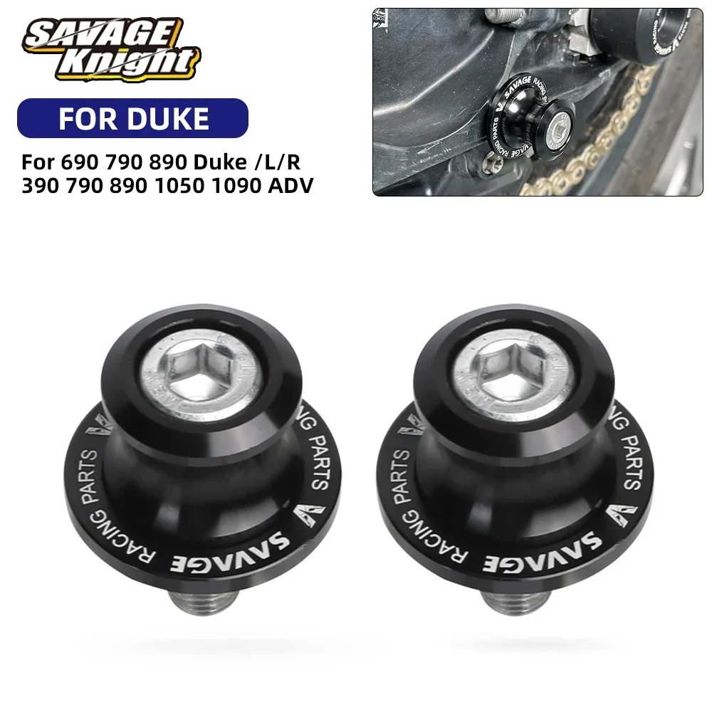 Motorcycle Swingarm Spool Stand Screw Sliders For Supermoto Enduro Duke / Super Duke Adventure /R/S/T 690 790 890 1090 1190 1290