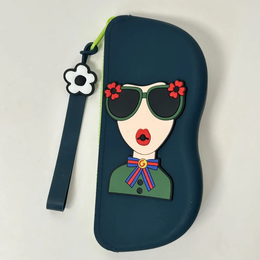 Portable Multifunctional Glasses Bag Waterproof Silicone Coin Purse Dustproof Small Items Bags Eyewear Cases & Bags