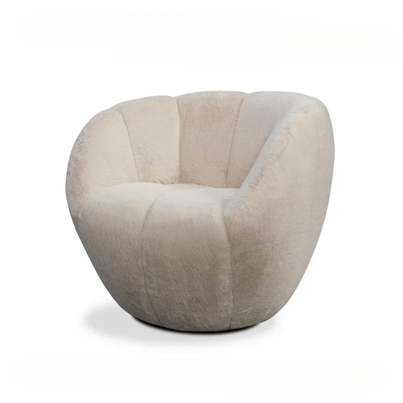 Sofa chair, villa, living room, bedroom designer, internet celebrity, ins casual single chair