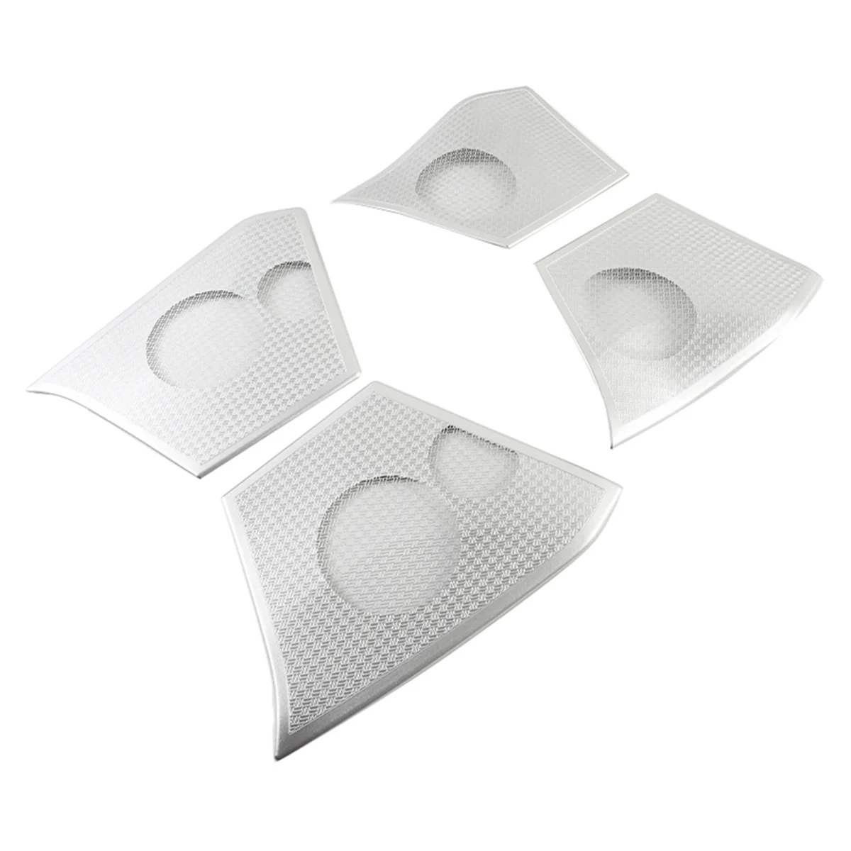 

For BMW X1 U11 2023 2024 Stainless Steel Car Door Audio Speaker Decorative Cover Trim Interior