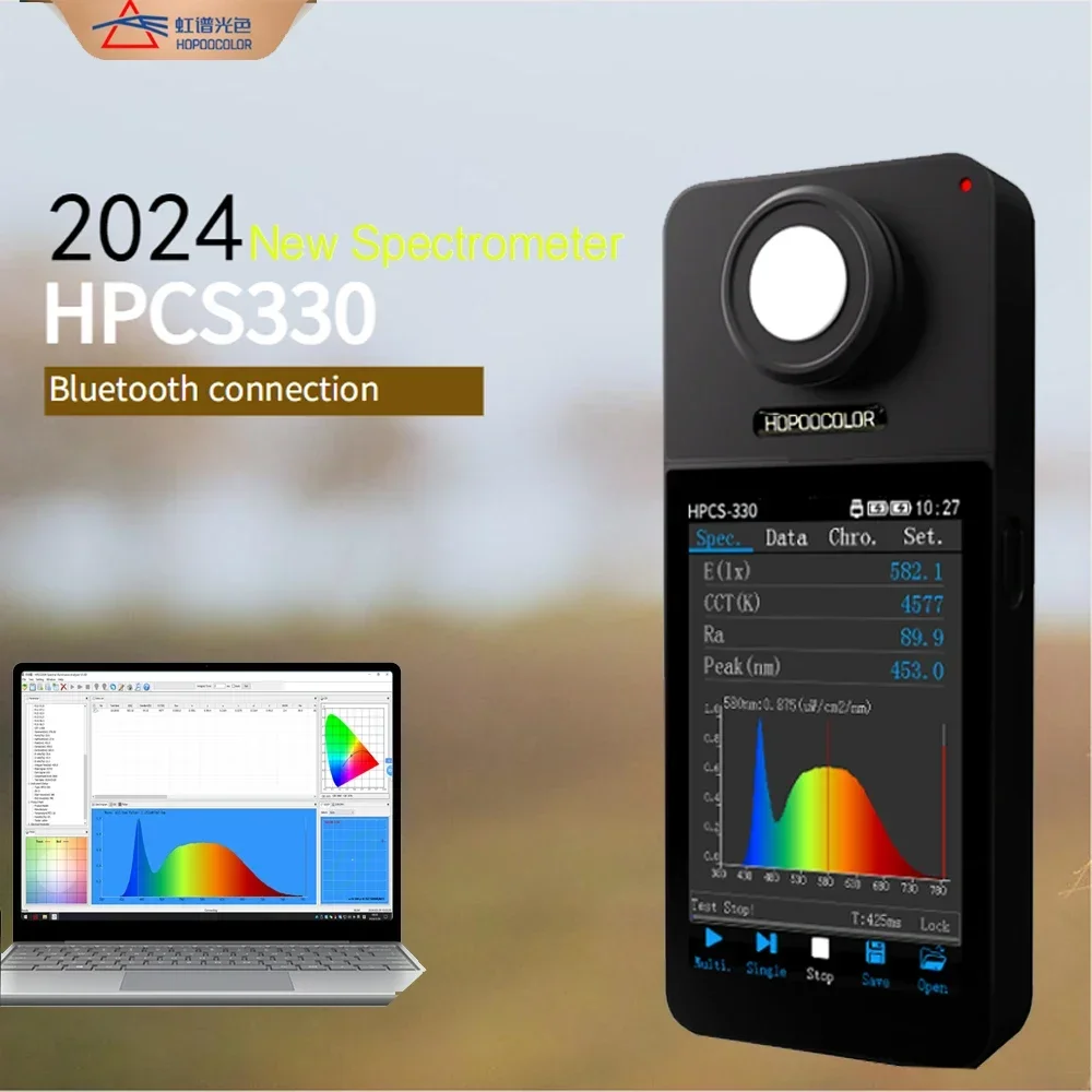 2025newWireless HPCS330 light meter for photography illuminometer