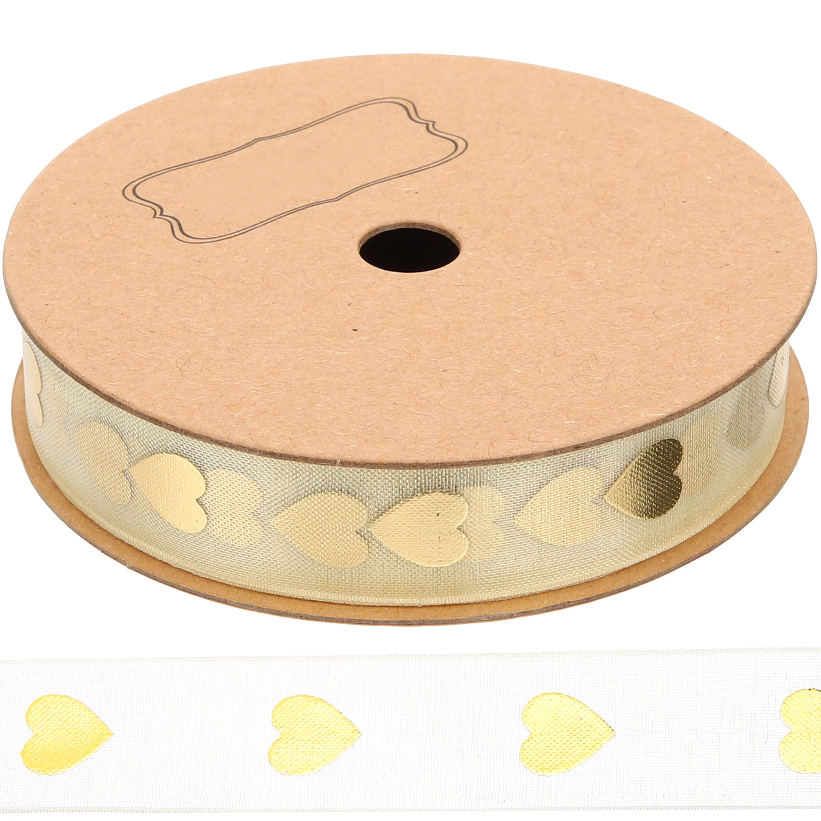 

Heart Pattern Ribbons Decorative for Crafts DIY Bow Valentine Gift Wrap Bright Smooth Birthday Wedding Cakes Packaging