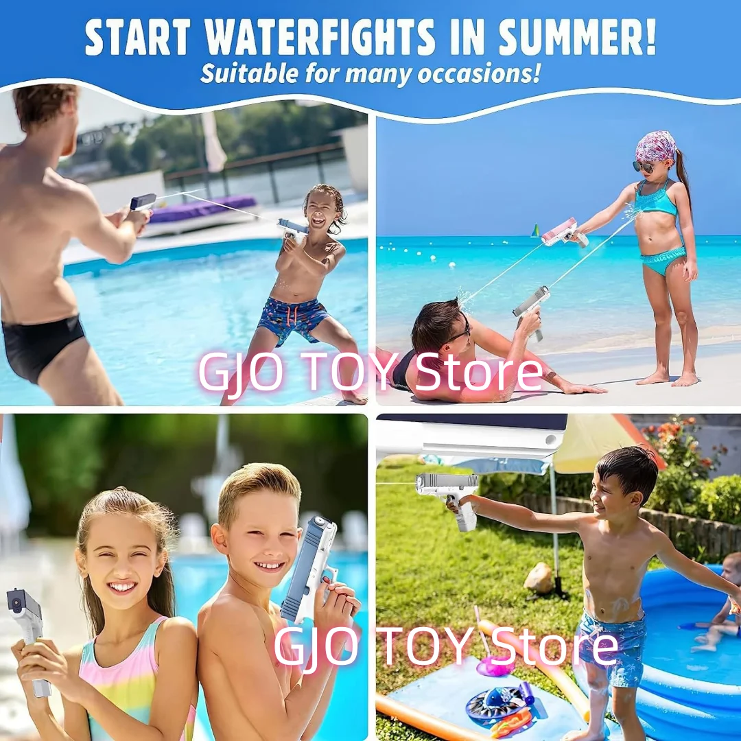 Manual Mini Water Gun for Boys Girls Summer Beach Toys Pistol Outdoor Games