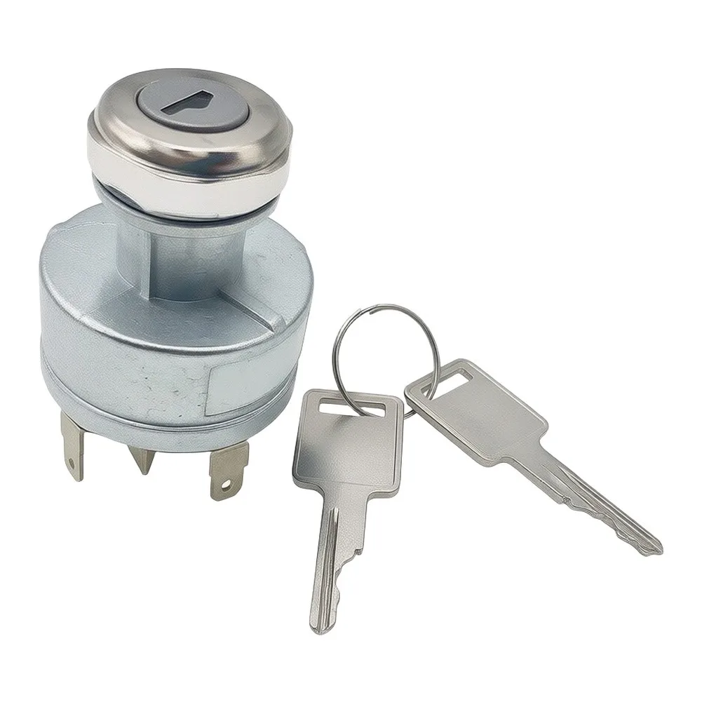 1 Piece 12V Ignition Switch For International 4000 8000 Truck Replace 463032C91 1652306C91 Duty Metal Start Key