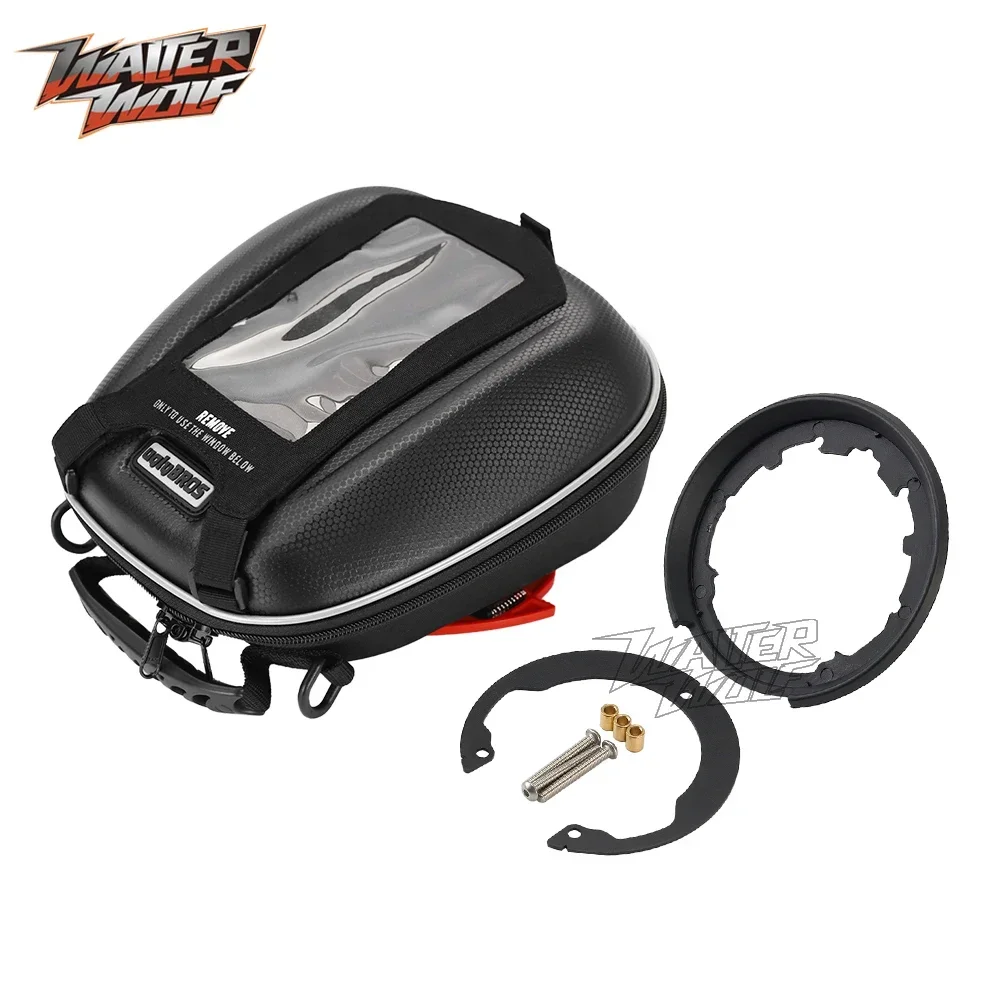 For CFMOTO 700 CLX 250 SPORT 800MT 650GT 650NK 2024 Fuel Tank Bag 450SS 450SR 250NK 250SR Saddle Racing Tanklock Waterproof Bags