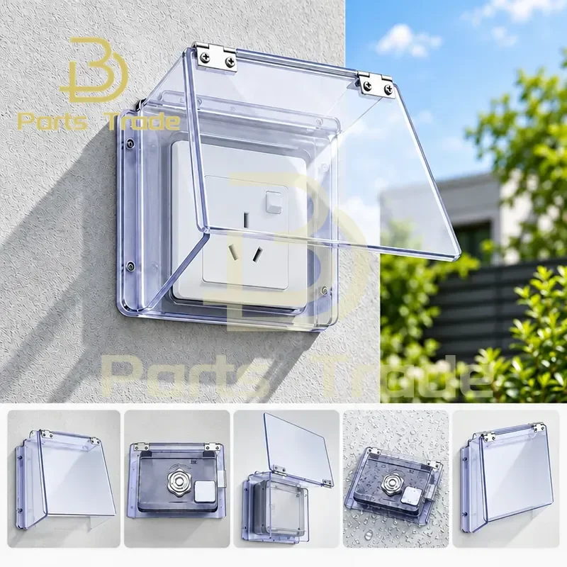 Waterproof Cover for Smart Swipe Lock Electric Mechanical Door Lock Outdoor Snow Protection Universal Type
