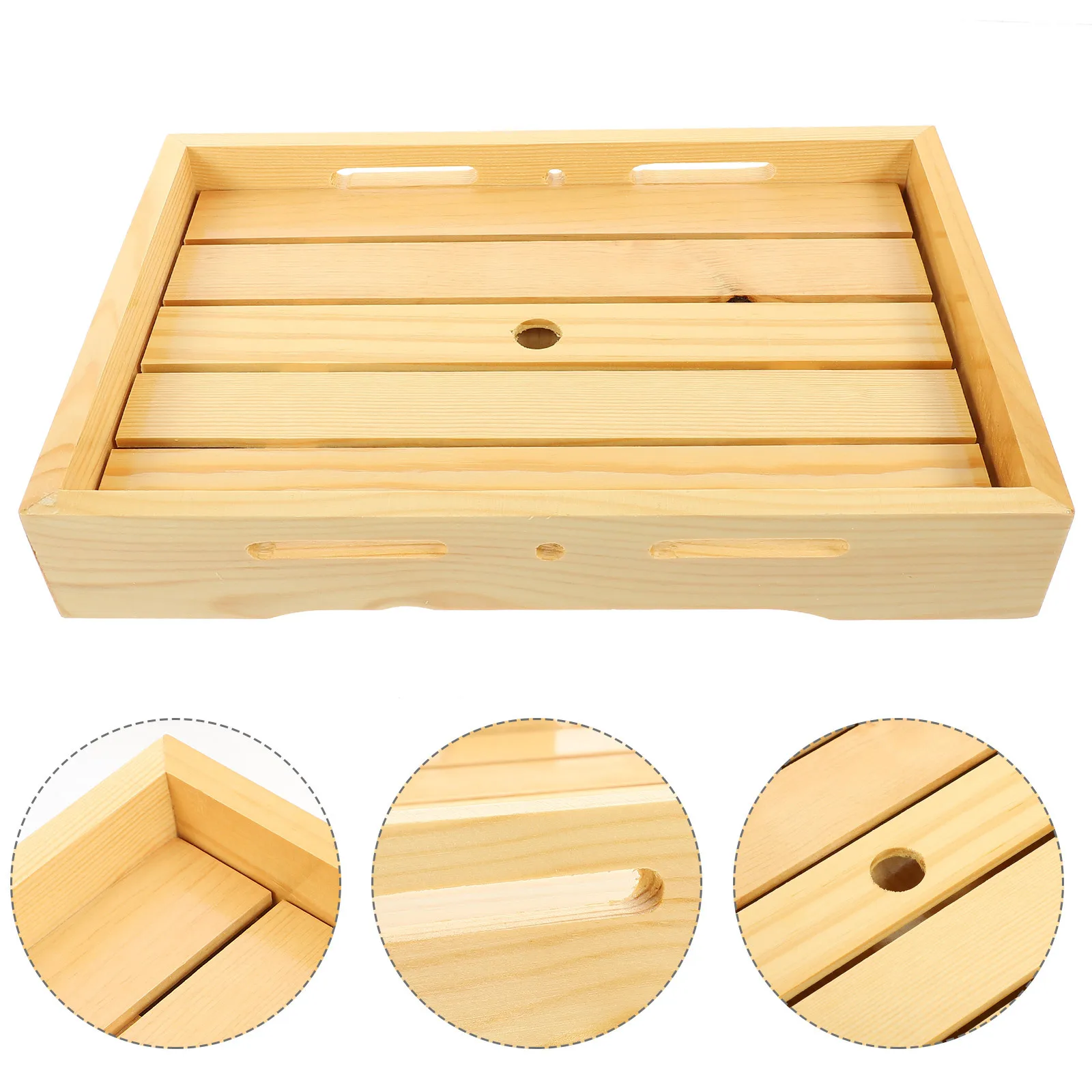 

Wooden Sushi Plate Natural Wood Sushi Serving Tray Multi-Function Sashimi Dish Restaurant Home Use Food Display Japanese