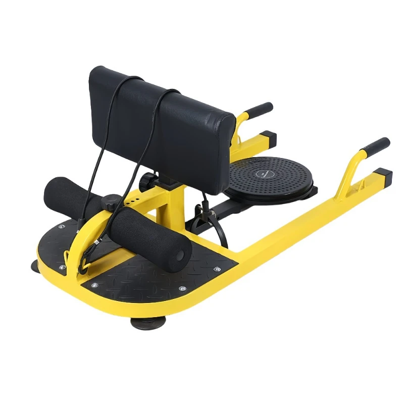 

Squat rack household multi-functional abdominal muscle exercise pull rope auxiliary squat device