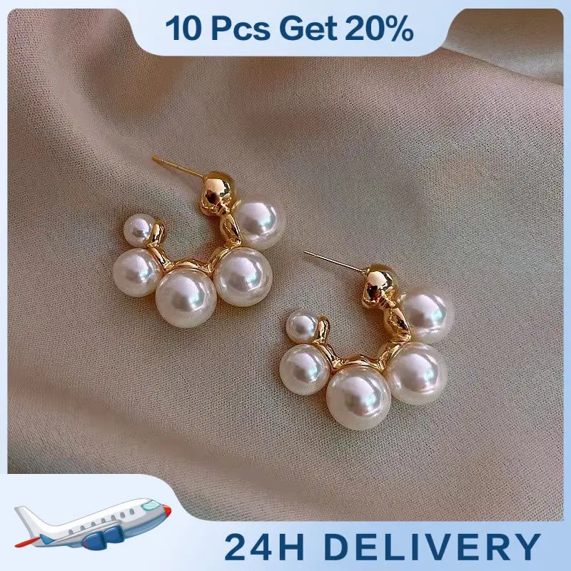 Elegant Earrings Not Easily Oxidized Metal Jewelry And Accessories Earrings Not Allergic 5g Earring Ear Pendants Pearl Earrings