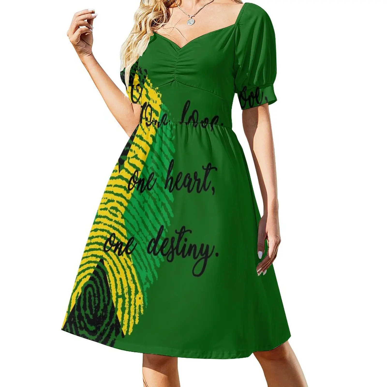 One love Short Sleeved Dress sexy short dresses daring dresses for woman 2025 Dress