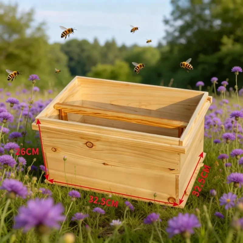 Wedding Harness Beekeeping Supplies Flowing Hive Glue Bee Box Apiculture Automatic Bees Equipment Beehives Box Set Flow Frame