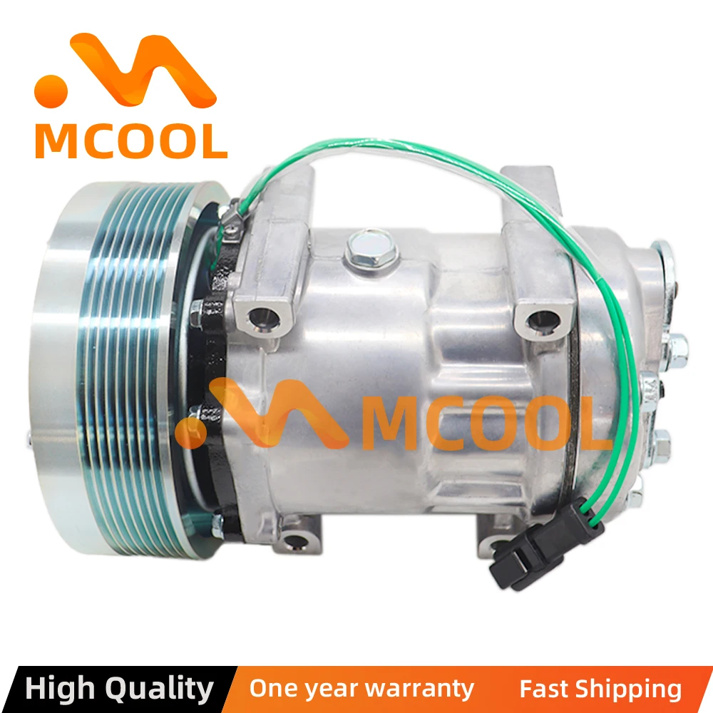 Wholesale price AC Compressor Cooling Pump 7H15 24V for Caterpillar Krone 75R90394 3249711 324-9711 270124760 54250 4250 4130