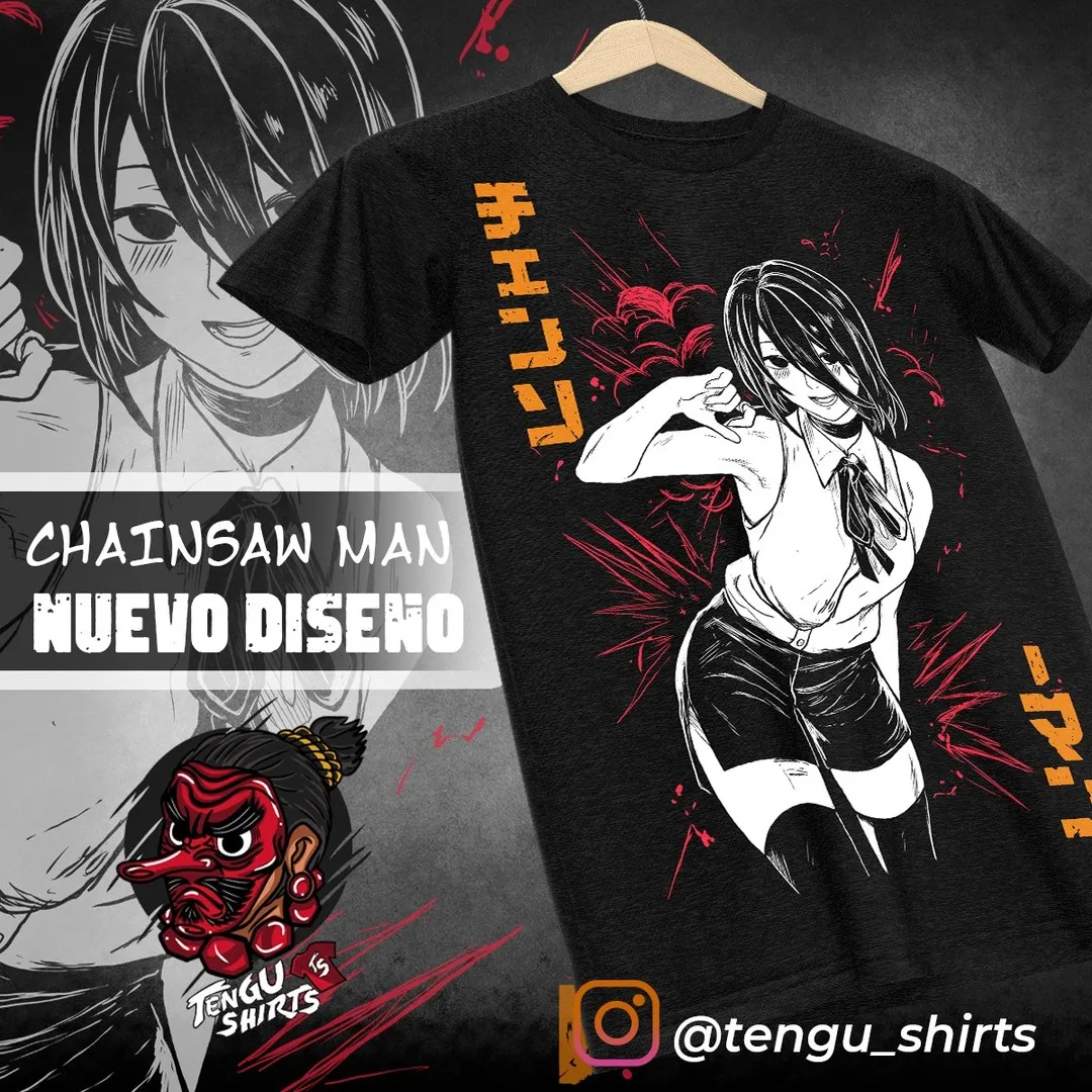 Reze T-Shirt Chainsaw Man  Anime