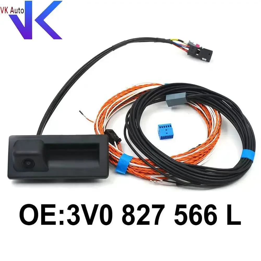 For Audi A4 B9 3V0 827 566 L Rear View Trunk Handle Camera with Highline Guidance Line 3V0827566L