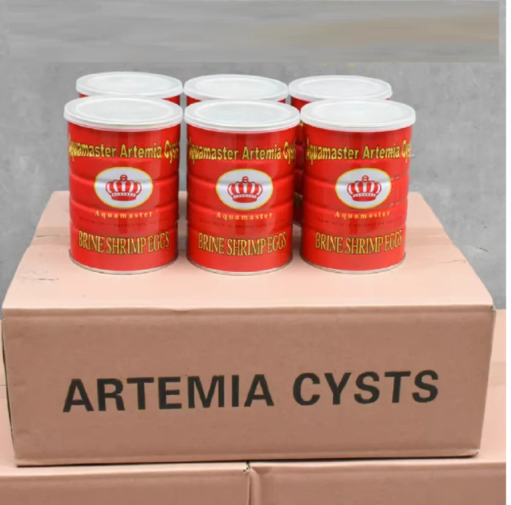 Artemia-Zysten Eier Salinenkrebseier Fischfutter zur Fütterung von Babyfischen Zyste Big Red 425G