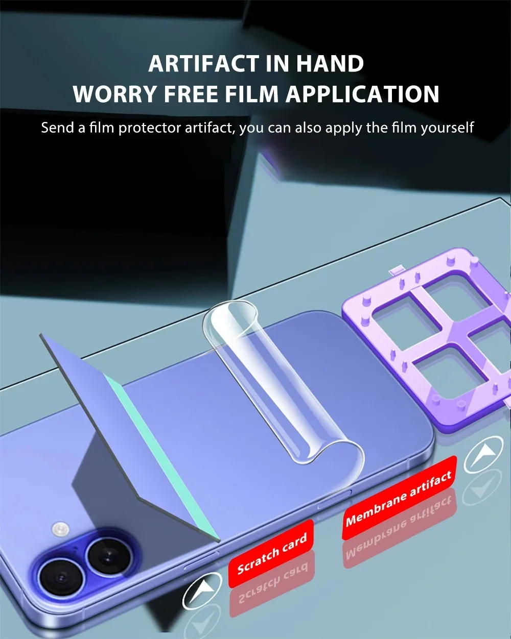 5-1Pcs Hydrogel Film For iPhone 16 15 14 13 12 11 Pro Max Mini Screen Protector 6 7 8 Plus Back Film Not Glass Phone Accessories
