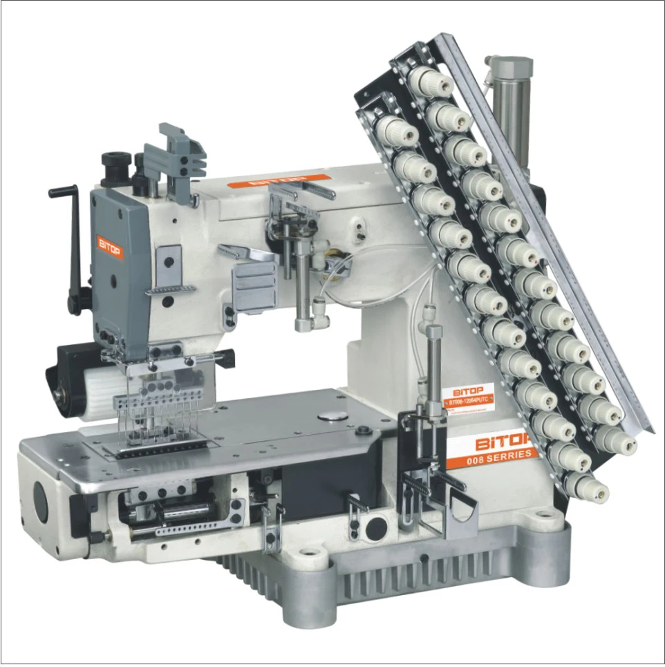 VC008 Type 4-12 Needle Machine with  Automatic Thread Trimmer  Multi Needle Industrial Sewing Machine Manufacturer