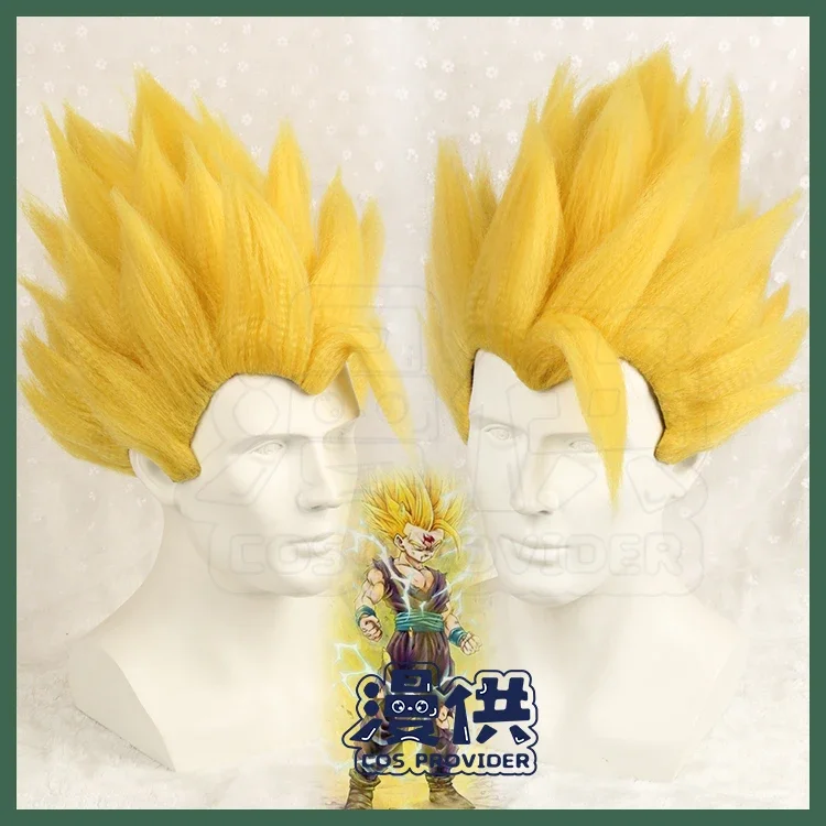 Cosplay Costumes Z Super Goku Golden Zamasu Wig Hair 4 color choose Saiyan Vegeta  ベジータ Kakarotto Halloween