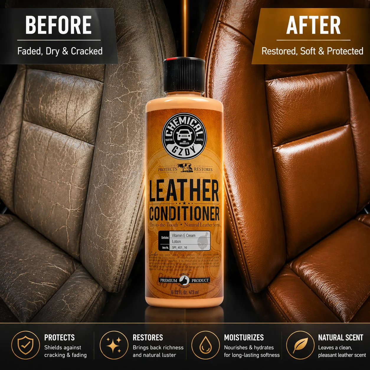 Condicionador de couro para in - Leather Cleaner Interior avaliação e preço
