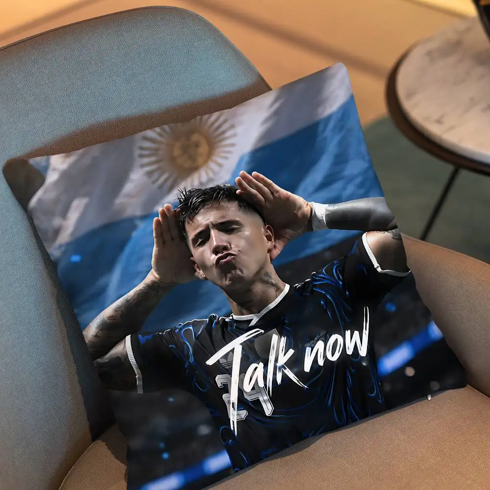 Trending Now E-Enzo Fernandez  Cushion Cover Suitable For Sofa Car Bedroom Office Cushions Decorative Pillow Case